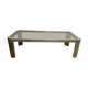 Chrome coffee table