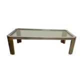 Chrome coffee table