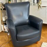 MAILLOL 3-seater sofa and 2 armchairs in leather - by DUVIVIER