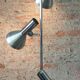 Vintage silver floor lamp, 1970