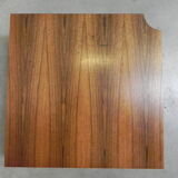 Vintage coffee table with opening on one corner