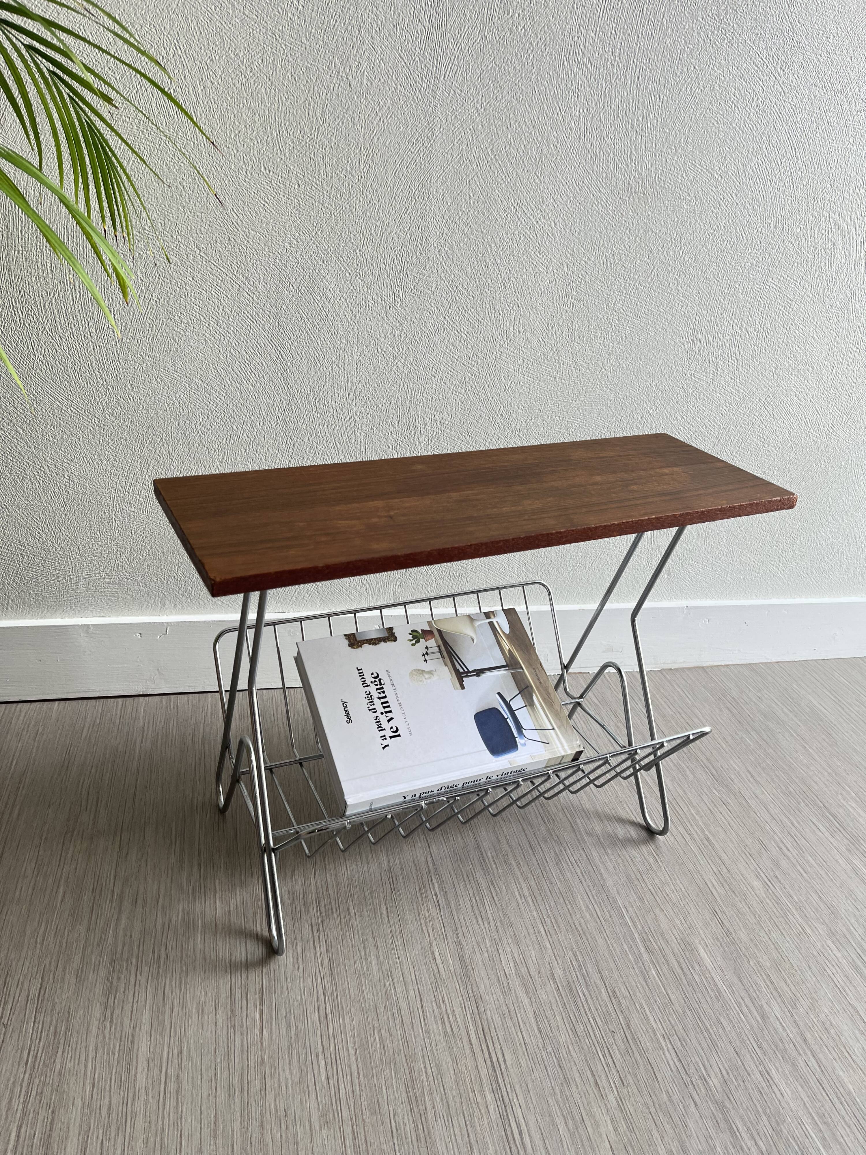 Vintage magazine holder