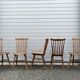 10 bistro chairs troquet "menuet" baumann 1970