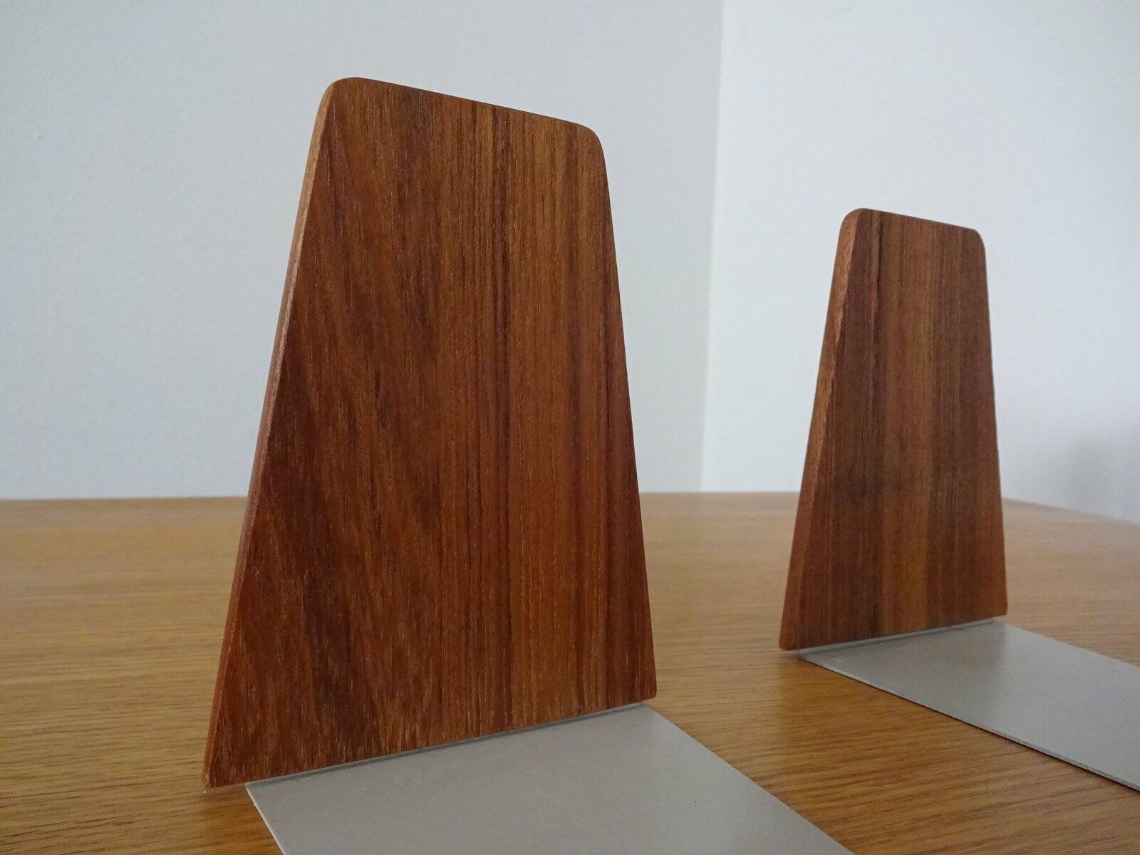 Danish Teak Bookends from Feldballes Møbelfabrik, 1960s, Set of 2