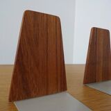 Danish Teak Bookends from Feldballes Møbelfabrik, 1960s, Set of 2
