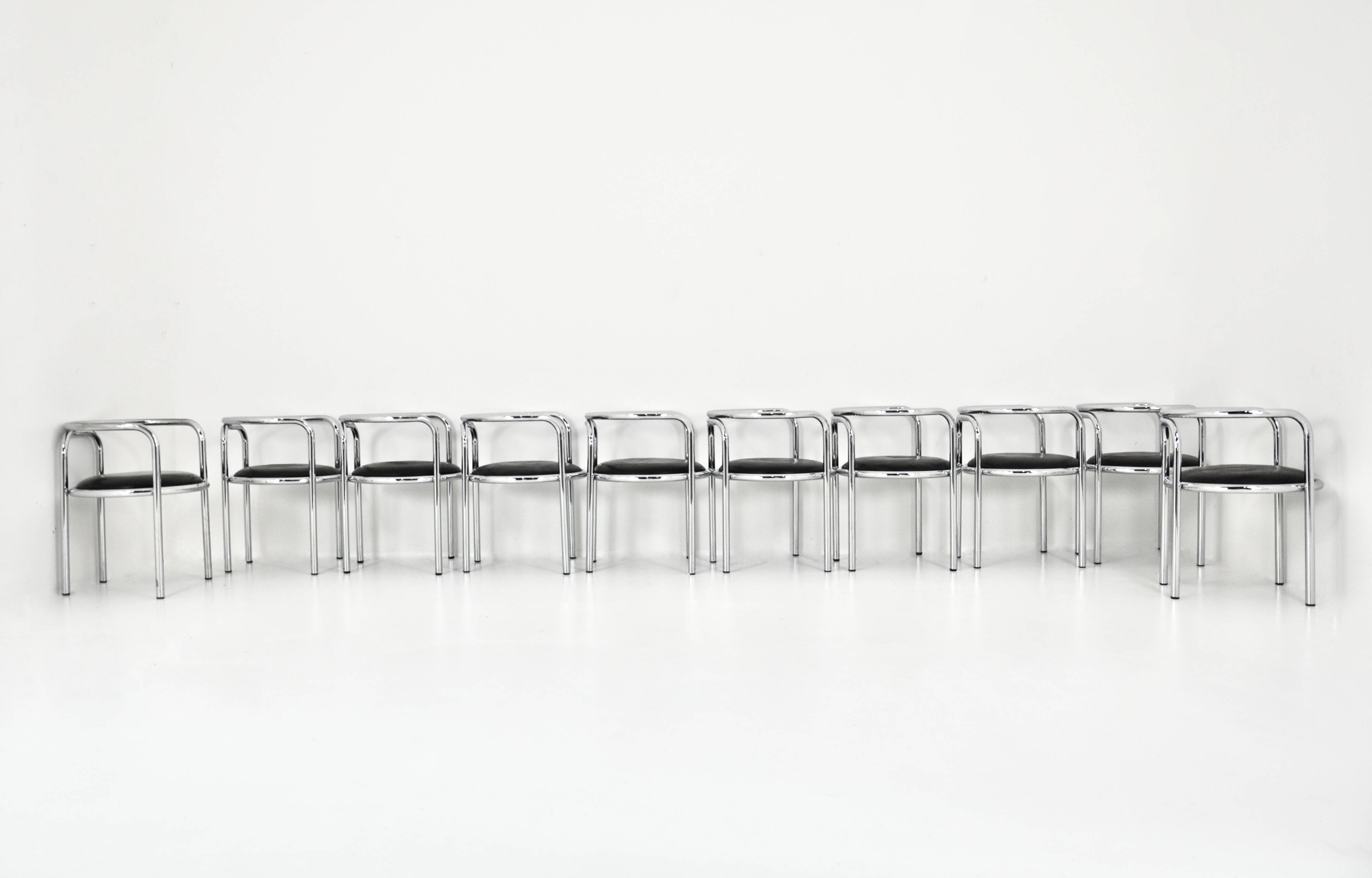 “Locus Solus” chairs by Gae Aulenti for Poltronova, 1960s