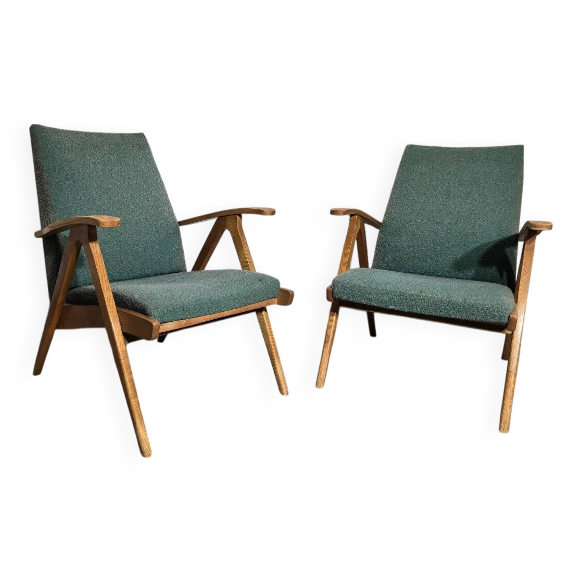 Set of Mid-Century Armchairs