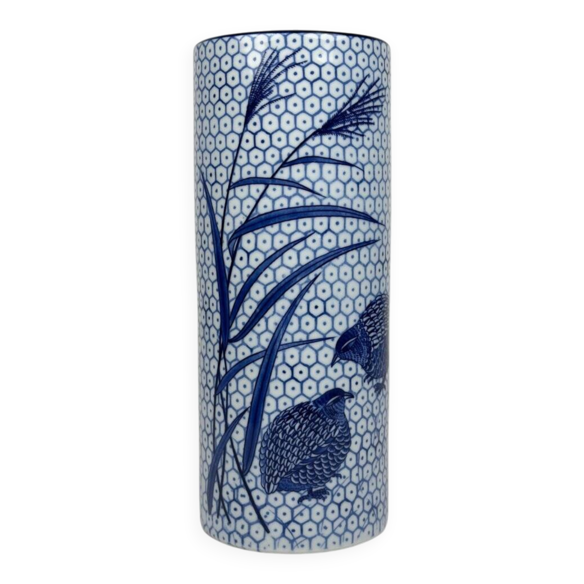 Vintage ceramic vase by Quail and Millet, 1970s.