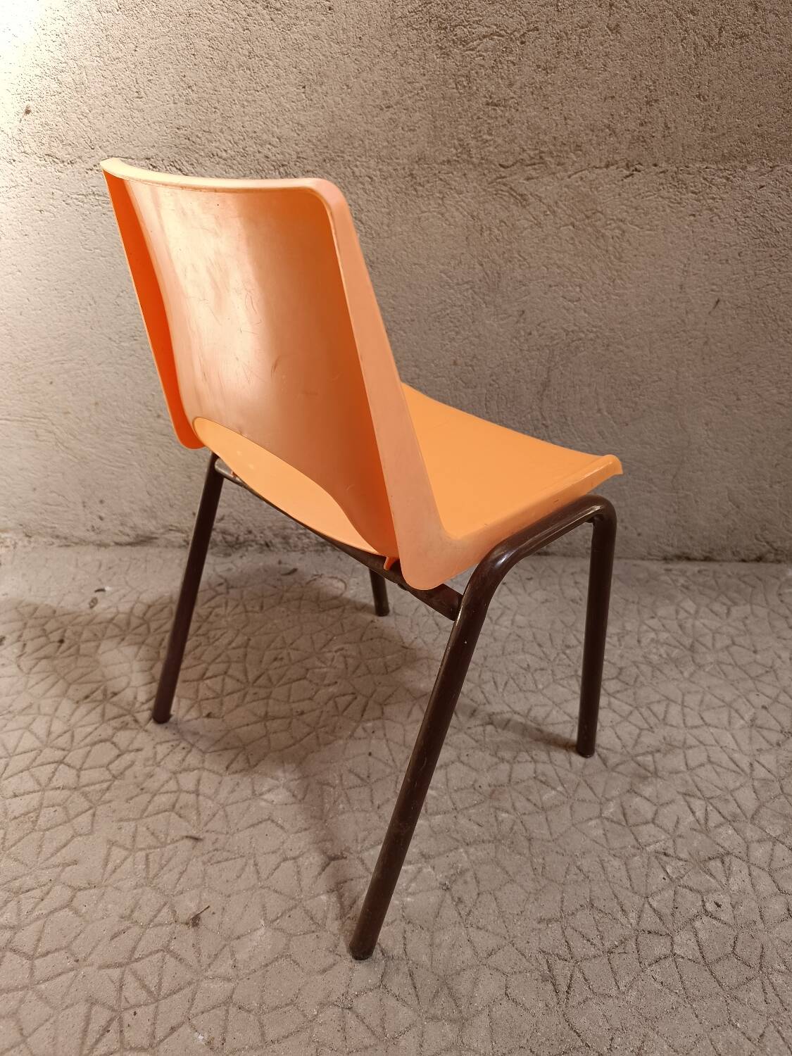 Vintage nursery school children's chair