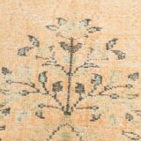 6x9 Vintage Light Yellow Oriental Vintage Rug, 180x277Cm