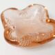 Murano ashtray, pink with bubbles, 1960, 7.5cm
