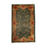 Ancient Chinese carpet Art Deco handmade 121cm x 183cm 1920s