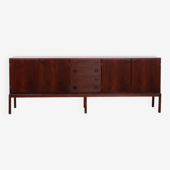 Scandinavian modern rosewood sideboard by Johannes Andersen