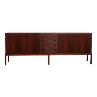 Scandinavian modern rosewood sideboard by Johannes Andersen