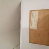 Box of 32 boxwood chess pawns