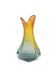 Vase by J. Hospodka for Chribska Glassworks, Former Czechoslovakia, 1960s