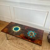 Ceramic coffee table signed BELARTI, 1960s
