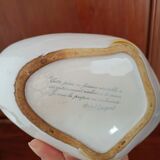 Terrine or table pot in Goose faience signed Michel Caugant