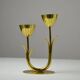 Tulip shaped Candle holder by Gunnar Ander for Ystad-Metall, Sweden, 1950s/1960s