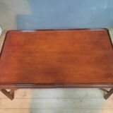 Rectangular mahogany coffee table