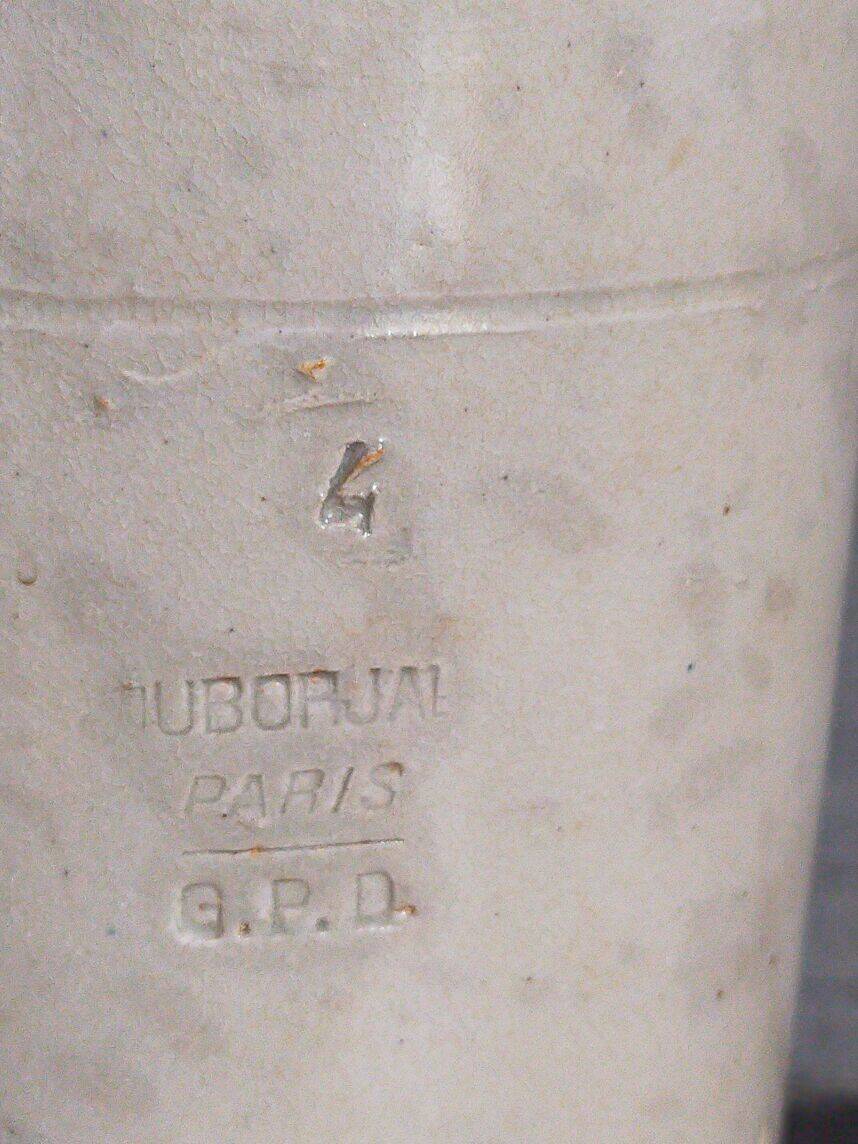 19th century stoneware vase 29 cm