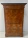Louis Philippe secretary in light walnut briar, 19th century.