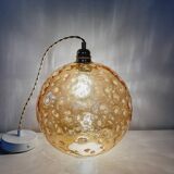 XL Amber Globe Suspension