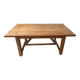 English farmhouse table solid wood