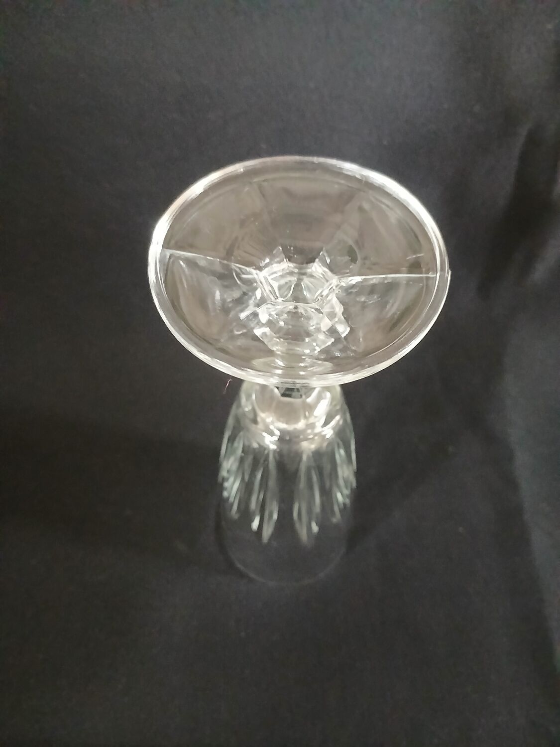 8 antique champagne flutes