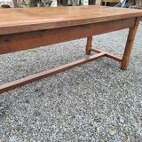 Oak farm table, 200×90 cms
