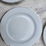 5 Bernardeau Limoges porcelain dessert plates