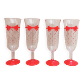 Flûtes à champagne x4