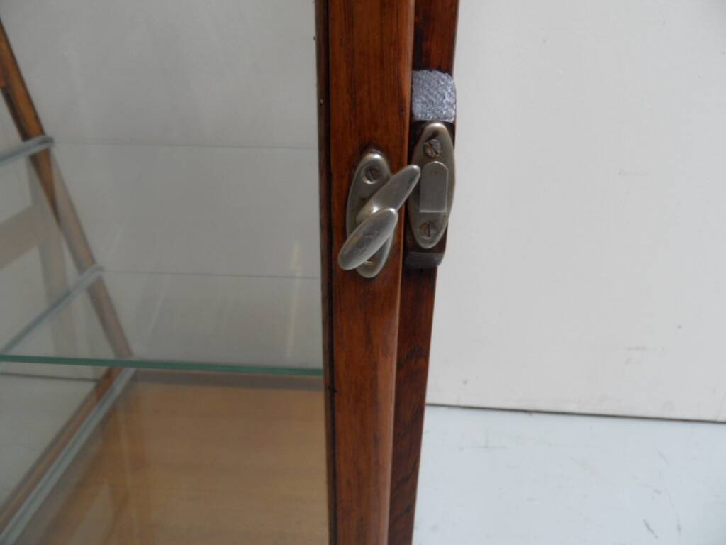 Antique bakery display cabinet