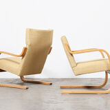 Armchairs model 401& 402 by Alvar Aalto for Artek 1940