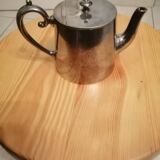 small silver-plated teapot