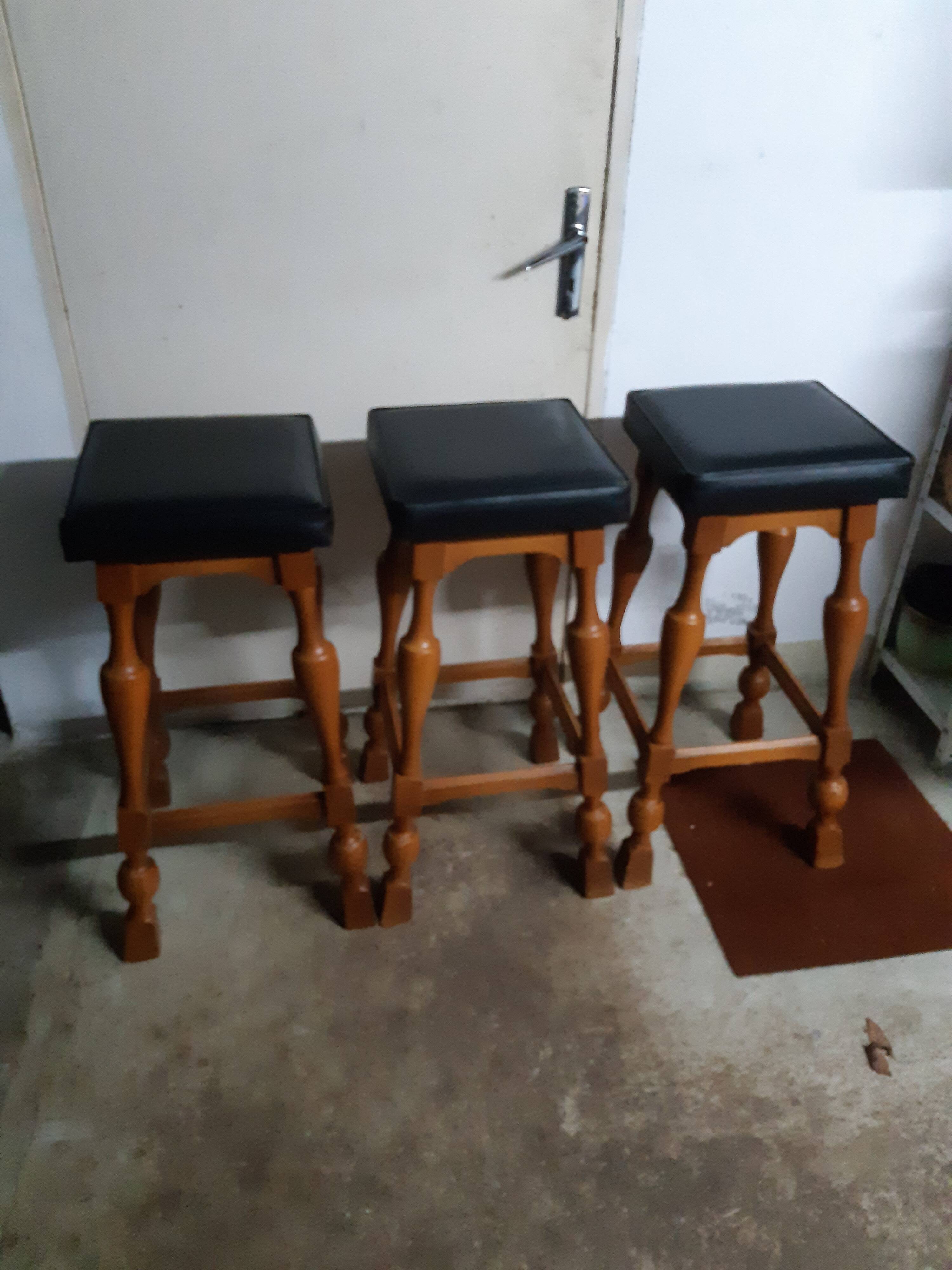 Bar stools 1960 ilse möbel mid-century