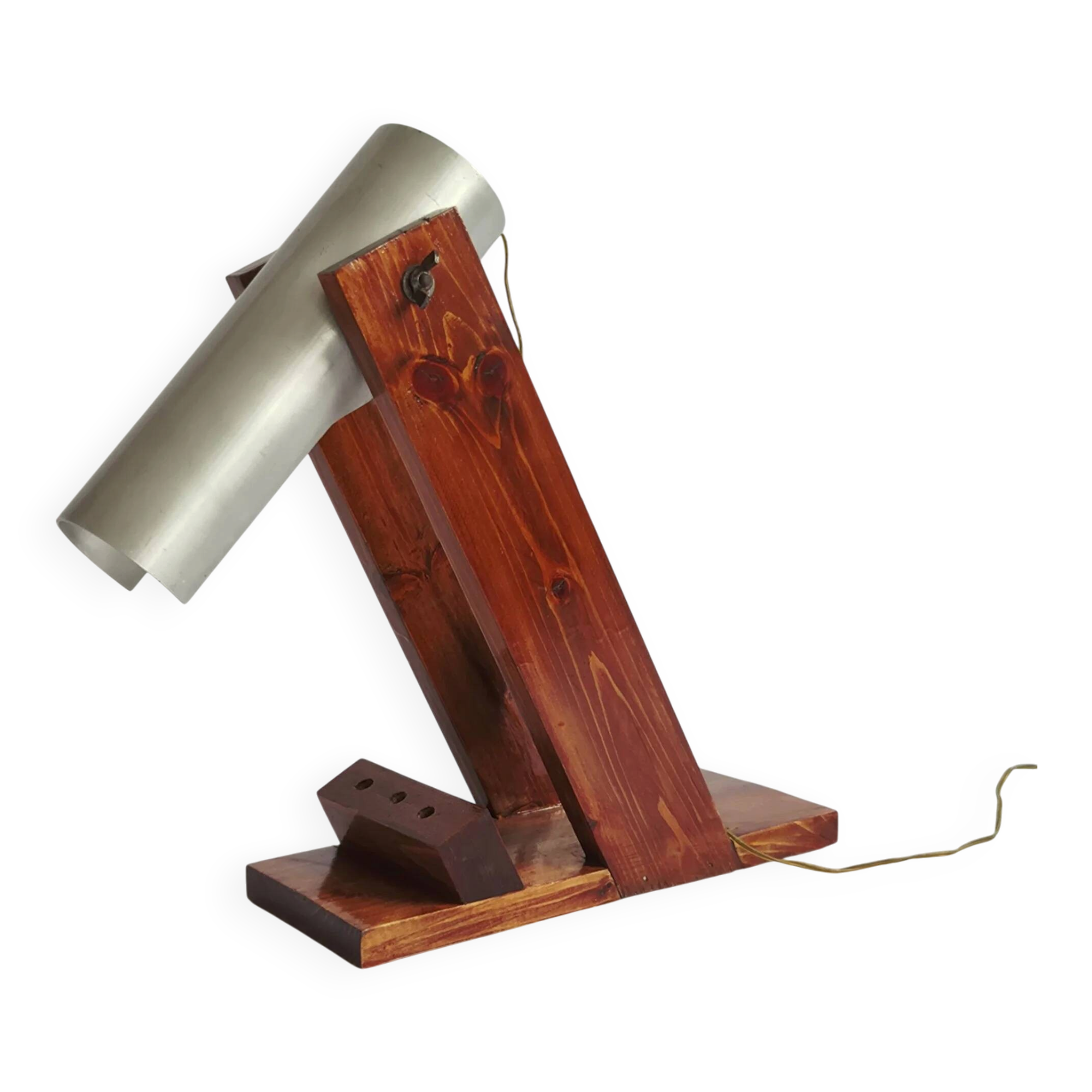 Modernist lamp, Italian work, around 1940.