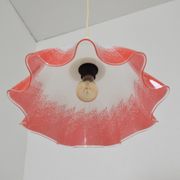 Mid-century Glass Pendant,1980