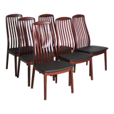 Six chaises fabriquées au danemark dans les années 80/90
