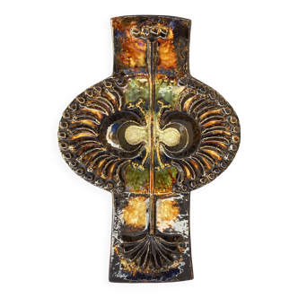 60s ceramic wall owl