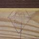 Floating nightstand  in teak wood by Sigfred Omann for Olholm Mobelfabrik