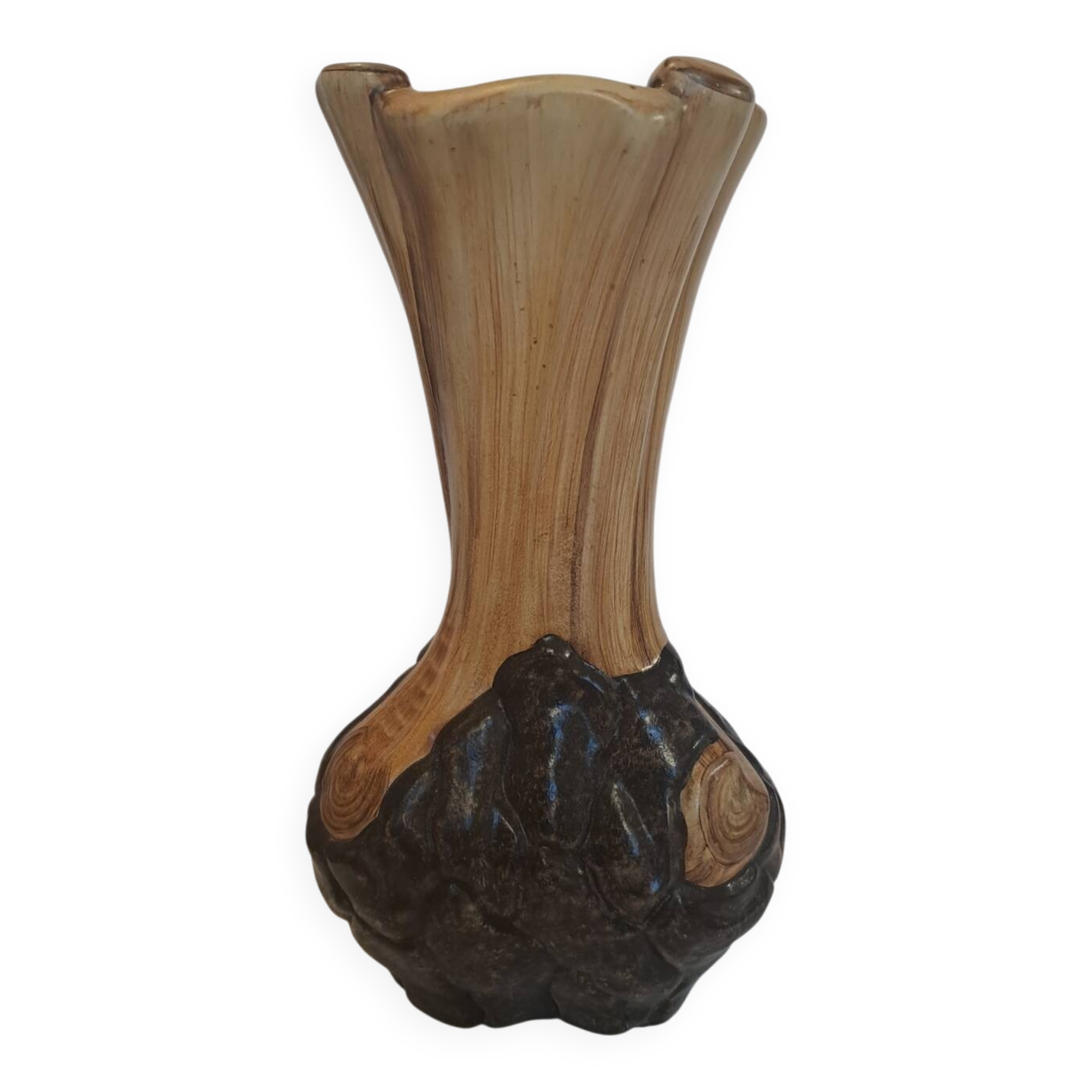 Cérart Monaco faux wood vase