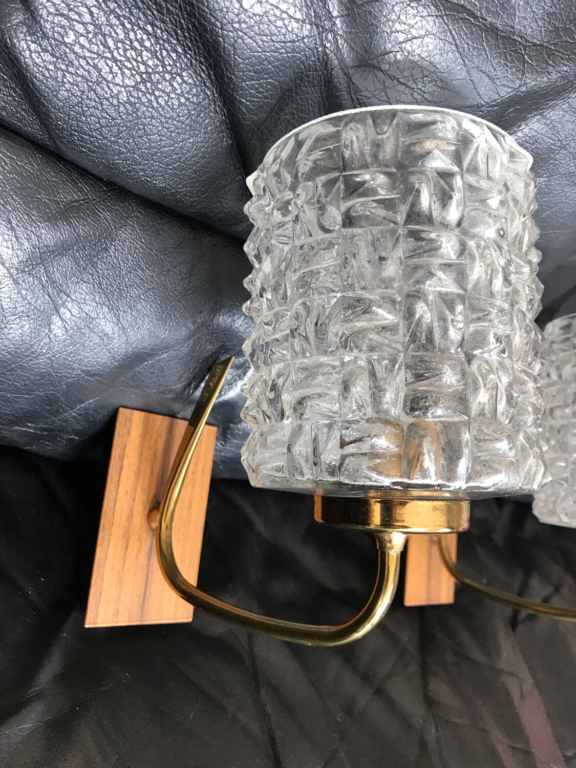 Pair of wall sconces year 70