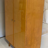 Vintage wardrobe with compass feet