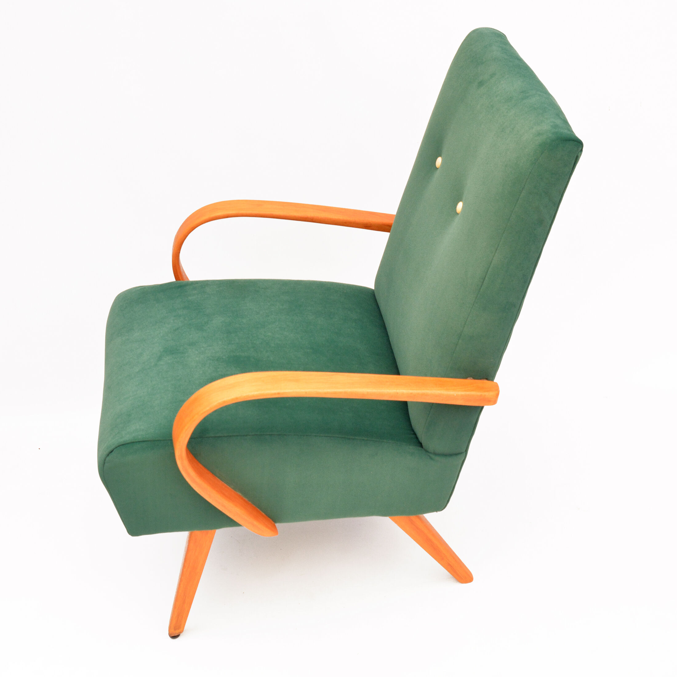 Pair of armchairs, designed by J. Smídek TON, Czechoslovakia, 1960s