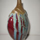 Vase soliflore in glazed ceramic earthenware vintage contemporary art 20th century