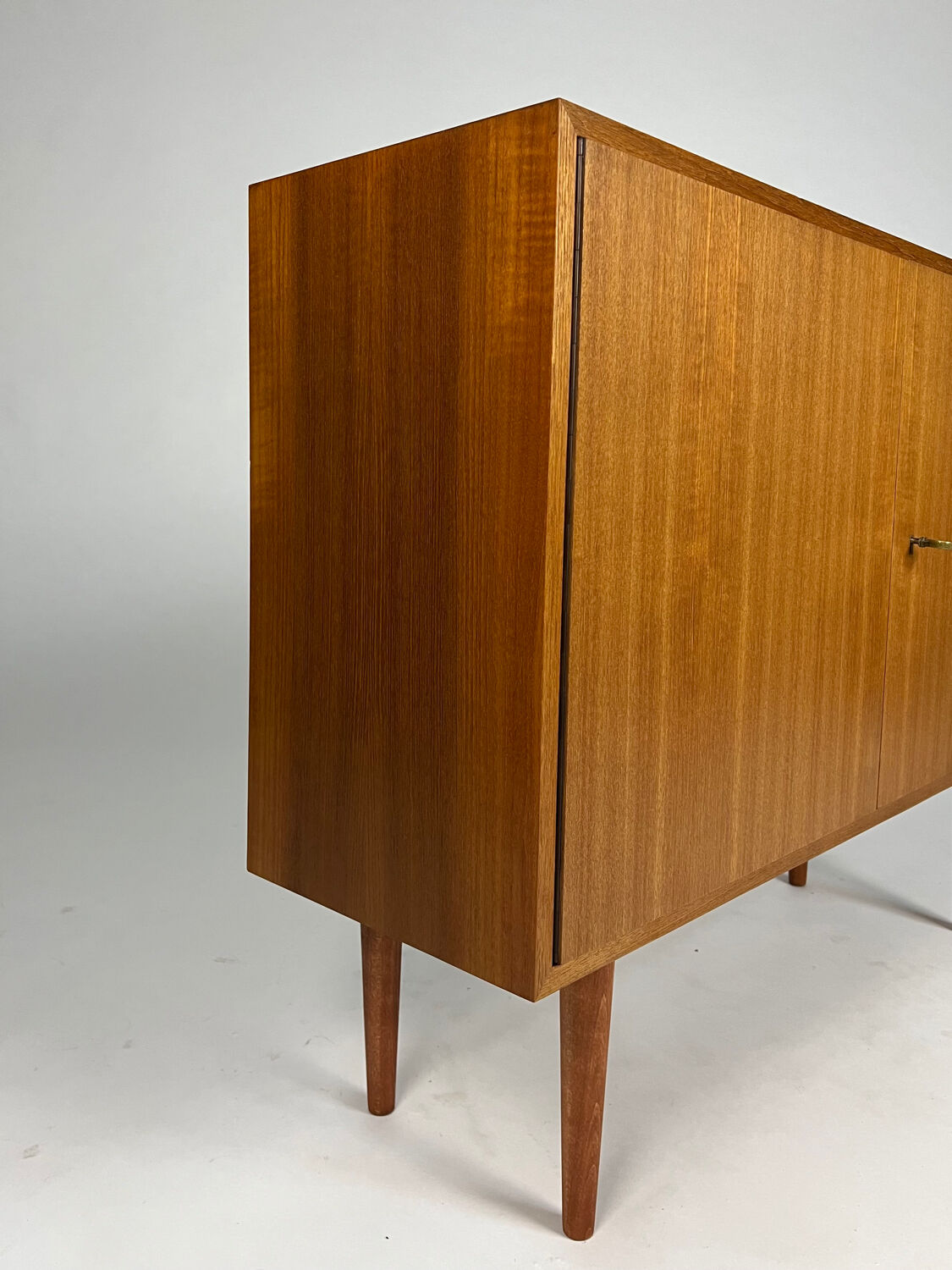 Vintage teak chest of drawers sideboard hallway cabinet 60s mid-century 70s