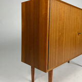 Vintage teak chest of drawers sideboard hallway cabinet 60s mid-century 70s