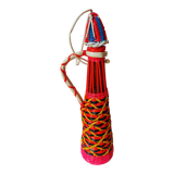 Vintage scoubidou bottle