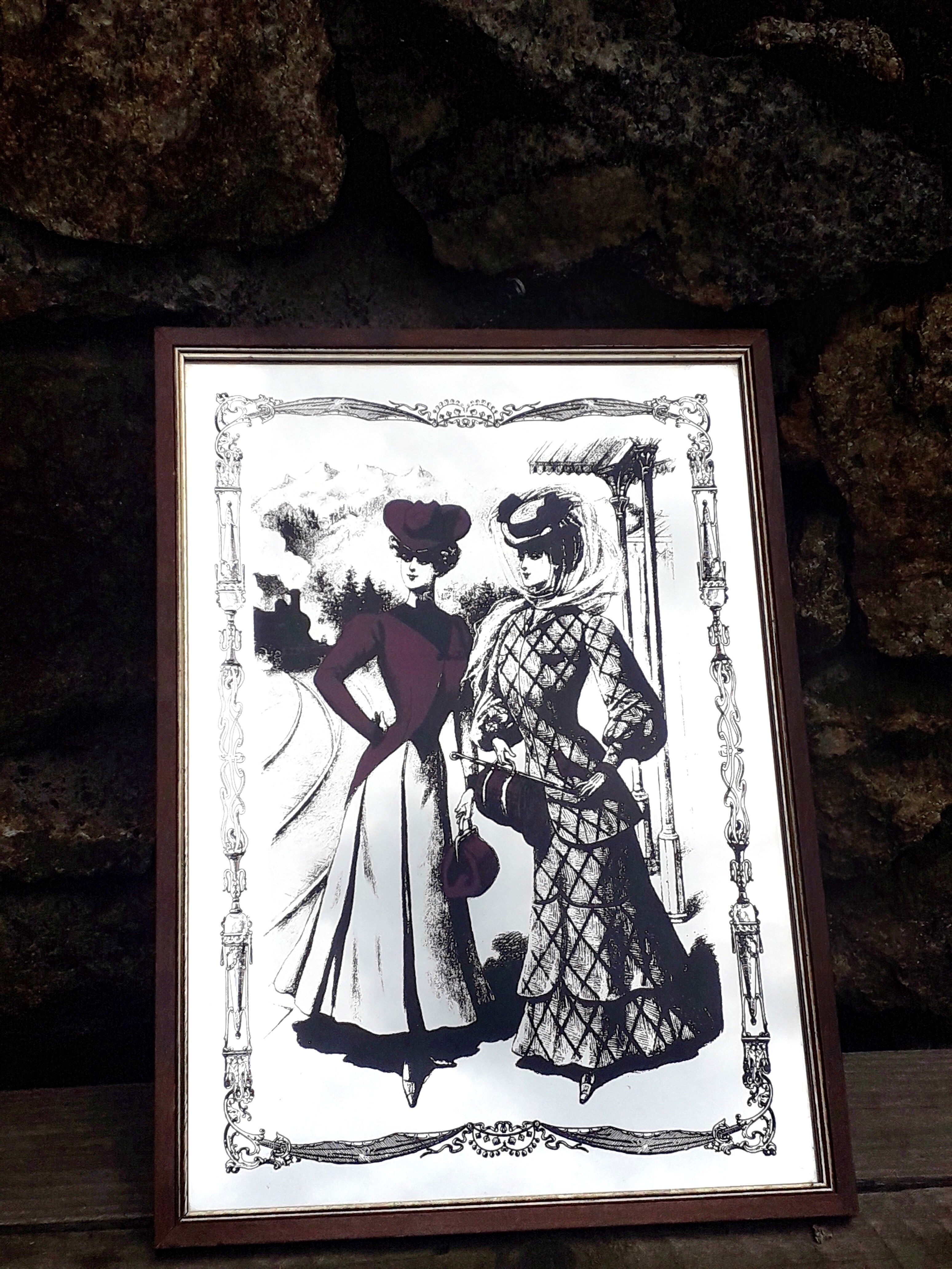Miroir illustré 1960 42x30cm